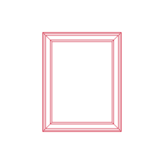 Objects Picture Frames Ikea Virserum Frame Craft Design Svg File, Free Vectors File
